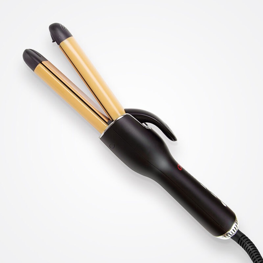 CHI Air Setter 2-in-1 Flat Iron and Curler Gold And Black Hair Tool Ceramic - Picture 2 of 12